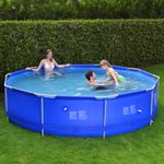 Casa si Gradina - Gradina si terasa - Piscine si accesorii - Piscine - Piscina cadru metalic Bestway, 305x76 cm, 4.500 litri, cu toate accesoriile - Infinity.ro