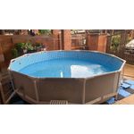 Casa si Gradina - Gradina si terasa - Piscine si accesorii - Piscine - Piscina cadru metalic Intex 26712NP Prism Frame, 366x76 cm, 6.500 litri, cu toate accesoriile - Infinity.ro