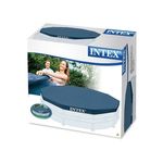 Casa si Gradina - Gradina si terasa - Piscine si accesorii - Piscine - Prelata rotunda pentru piscina Intex 28031, D366xH25 cm, PVC, bleumarin - Infinity.ro
