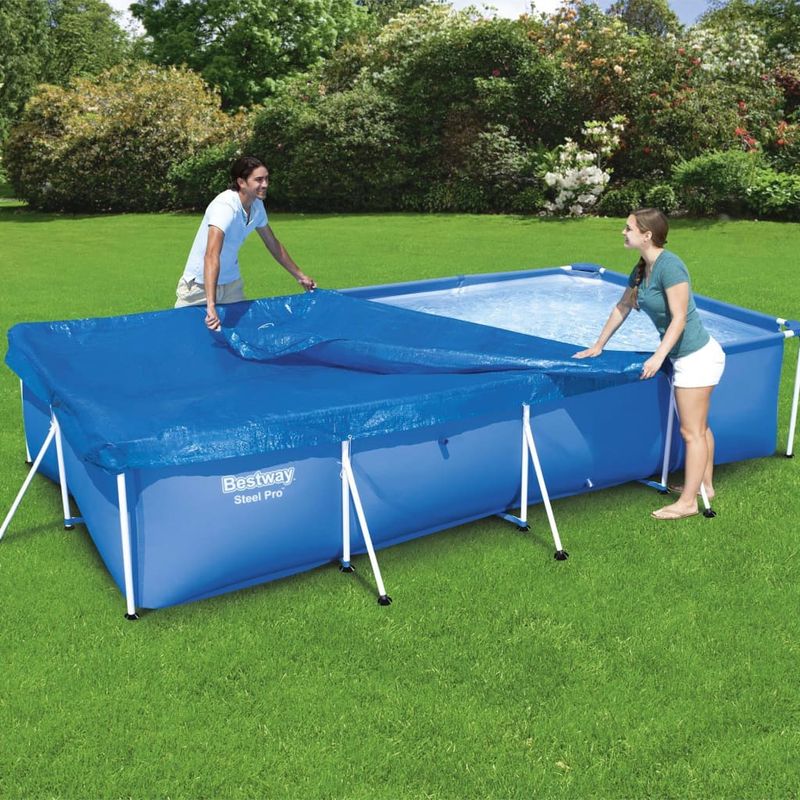 Casa si Gradina - Gradina si terasa - Piscine si accesorii - Piscine - Prelata Bestway pentru piscina cu cadru metalic, 300x200cm - Infinity.ro