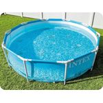 Casa si Gradina - Gradina si terasa - Piscine si accesorii - Piscine - Piscina rotunda cu cadru metalic Beachside Metal Frame Intex 28208NP, 305x76 cm, cu pompa filtrare - Infinity.ro