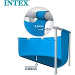 Casa si Gradina - Gradina si terasa - Piscine si accesorii - Piscine - Piscina rotunda cu cadru metalic Beachside Metal Frame Intex 28208NP, 305x76 cm, cu pompa filtrare - Infinity.ro