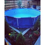 Casa si Gradina - Gradina si terasa - Piscine si accesorii - Piscine - Piscina cadru metalic Bestway, 305x76 cm, 4500 litri, cu pompa de filtrare - Infinity.ro