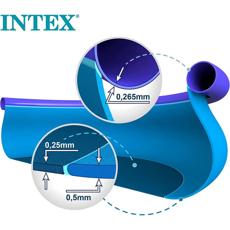Casa si Gradina - Gradina si terasa - Piscine si accesorii - Piscine - Piscina gonflabila Intex, 306x76 cm, 3.900 litri, cu pompa de filtare, Easy Set 28122NP - Infinity.ro