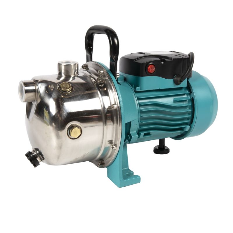 Casa si Gradina - Gradinarit si plante - Instalatii si accesorii pentru irigatii - Pompe apa - Pompa de suprafata detoolz, 0.75 kw, debit maxim 3300 l/h, inaltime maxima de pompare 45m, corp pompa inox - Infinity.ro