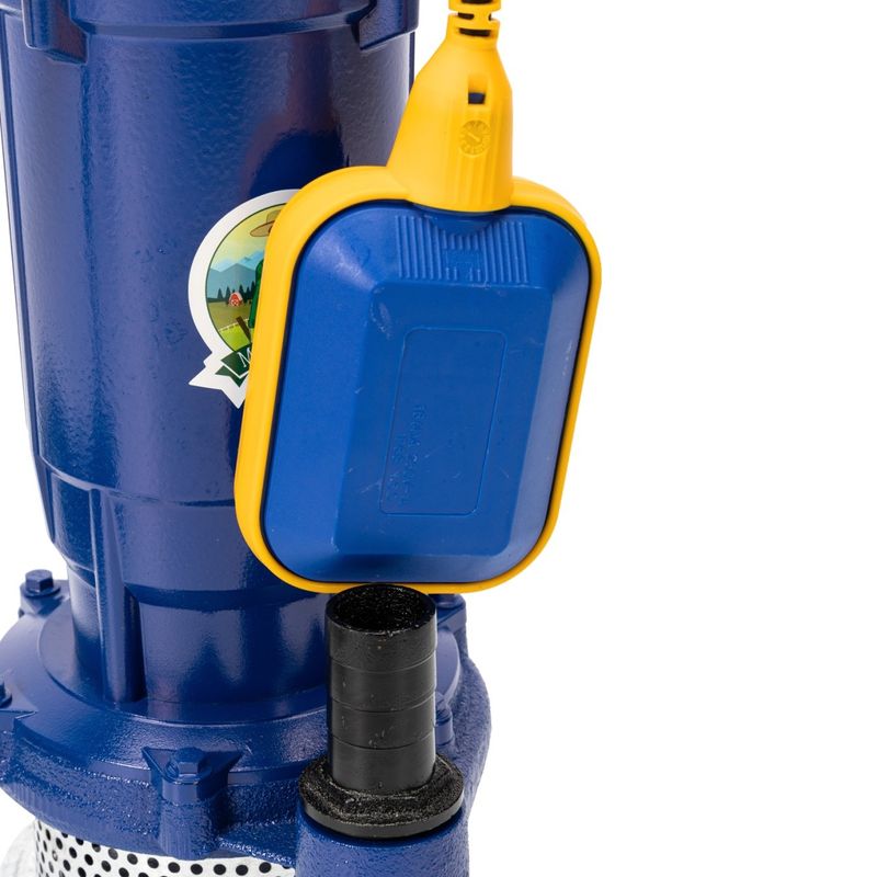 Casa si Gradina - Gradinarit si plante - Instalatii si accesorii pentru irigatii - Pompe apa - Pompa evacuare micul fermier, 0.37 kw, debit maxim 3900 l/h, inaltime maxima de pompare 16m, corp pompa fonta, cu plutit - Infinity.ro