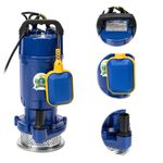 Casa si Gradina - Gradinarit si plante - Instalatii si accesorii pentru irigatii - Pompe apa - Pompa evacuare micul fermier, 0.55 kw, debit maxim 3900 l/h, inaltime maxima de pompare 20m, corp pompa fonta, cu plutit - Infinity.ro