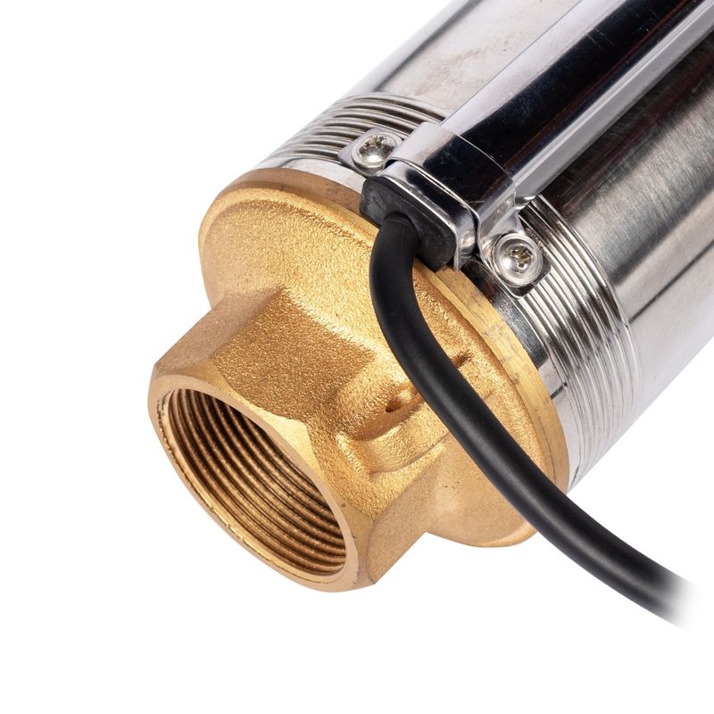 Casa si Gradina - Gradinarit si plante - Instalatii si accesorii pentru irigatii - Pompe apa - Pompa submersibila micul fermier, diametru 4", 1.1 kw, debit maxim 5400 l/h, inaltime maxima de pompare 130m, 16 turbine - Infinity.ro