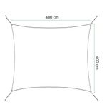 Casa si Gradina - Gradina si terasa - Umbrele si pavilioane - Umbrele - Prelata umbrire 4x4 m pentru terasa sau balcon, impermeabila, protectie UV, crem - Infinity.ro
