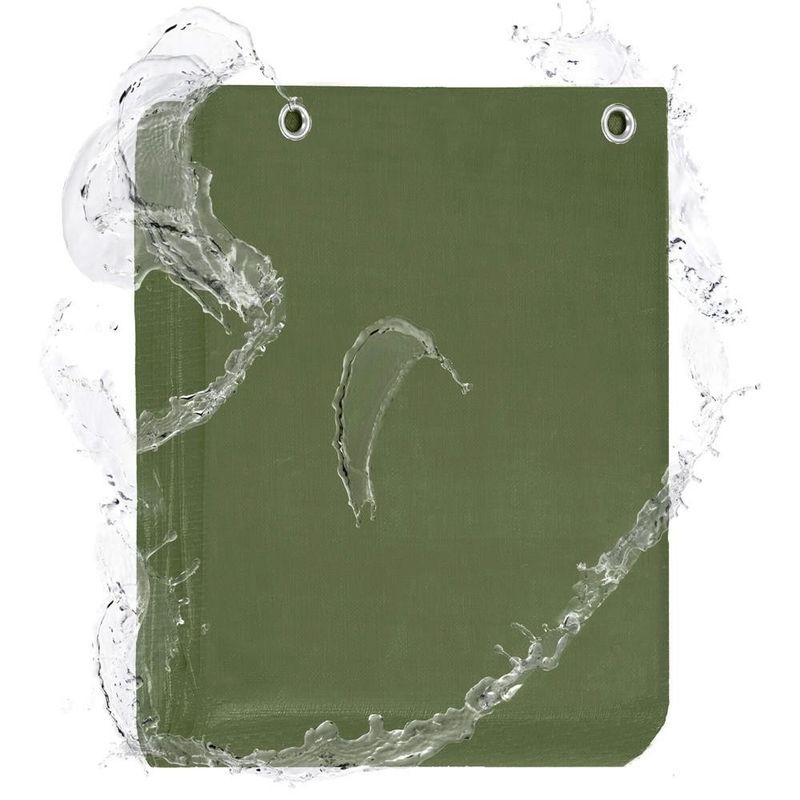 Casa si Gradina - Gradina si terasa - Umbrele si pavilioane - Umbrele - Prelata din polietilena impermeabila laminata, 120g/m2, 2x3m, verde - Infinity.ro