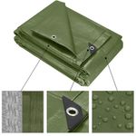 Casa si Gradina - Gradina si terasa - Umbrele si pavilioane - Umbrele - Prelata din polietilena impermeabila laminata, 120g/m2, 2x3m, verde - Infinity.ro