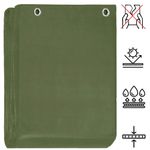 Casa si Gradina - Gradina si terasa - Umbrele si pavilioane - Umbrele - Prelata din polietilena impermeabila laminata, 120g/m2, 2x3m, verde - Infinity.ro