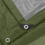 Casa si Gradina - Gradina si terasa - Umbrele si pavilioane - Umbrele - Prelata din polietilena impermeabila laminata, 120g/m2, 2x3m, verde - Infinity.ro