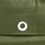 Casa si Gradina - Gradina si terasa - Umbrele si pavilioane - Umbrele - Prelata din polietilena impermeabila laminata, 120g/m2, 2x3m, verde - Infinity.ro