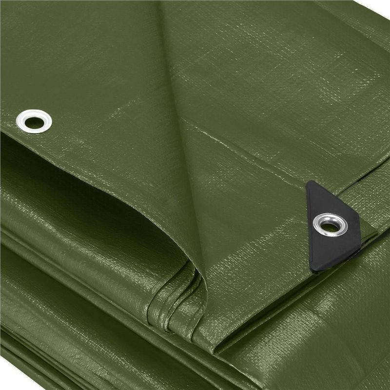 Casa si Gradina - Gradina si terasa - Umbrele si pavilioane - Umbrele - Prelata din polietilena impermeabila laminata, 120g/m2, 2x3m, verde - Infinity.ro