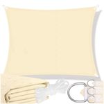 Casa si Gradina - Gradina si terasa - Umbrele si pavilioane - Umbrele - Prelata umbrire 3x2 m pentru terasa sau balcon, impermeabila, protectie UV, crem - Infinity.ro