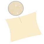 Casa si Gradina - Gradina si terasa - Umbrele si pavilioane - Umbrele - Prelata umbrire 3x2 m pentru terasa sau balcon, impermeabila, protectie UV, crem - Infinity.ro