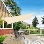 Casa si Gradina - Gradina si terasa - Umbrele si pavilioane - Umbrele - Prelata umbrire 3x2 m pentru terasa sau balcon, impermeabila, protectie UV, crem - Infinity.ro