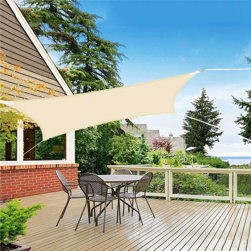 Casa si Gradina - Gradina si terasa - Umbrele si pavilioane - Umbrele - Prelata umbrire 3x2 m pentru terasa sau balcon, impermeabila, protectie UV, crem - Infinity.ro