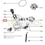 Electronice si Electrocasnice - Masini si uscatoare de rufe - Accesorii masini de spalat si uscatoare - Furtun flexibil pompa recirculare masina de spalat vase Gorenje 556893 Original - Infinity.ro
