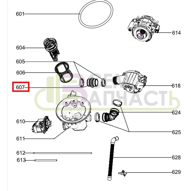 Electronice si Electrocasnice - Masini si uscatoare de rufe - Accesorii masini de spalat si uscatoare - Furtun flexibil pompa recirculare masina de spalat vase Gorenje 556893 Original - Infinity.ro
