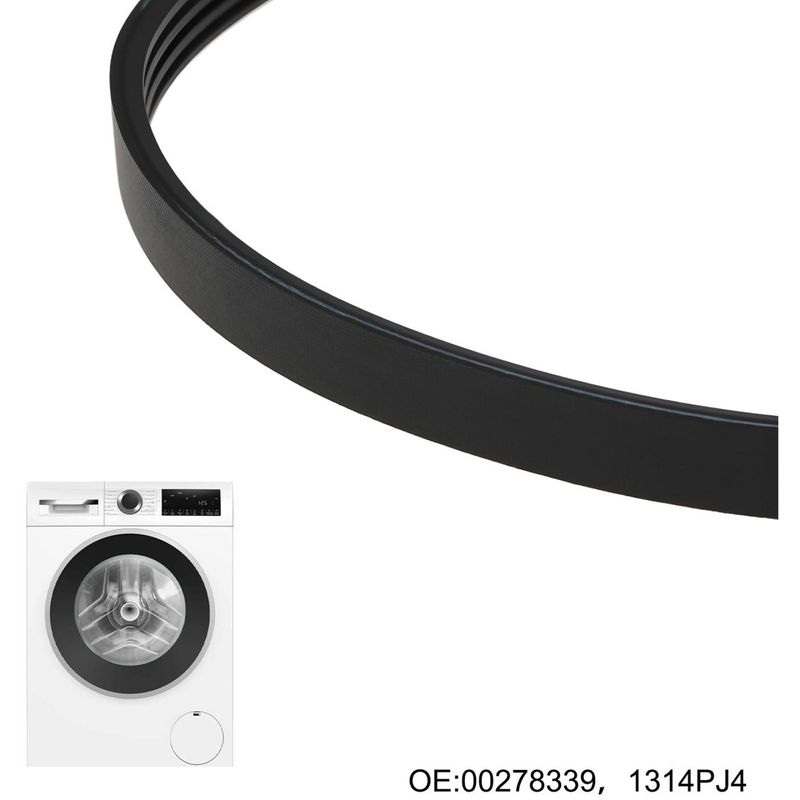 Electronice si Electrocasnice - Masini si uscatoare de rufe - Accesorii masini de spalat si uscatoare - Curea poly-v 1314 j4 pentru masina de spalat rufe Bosch 00278339 originala - Infinity.ro