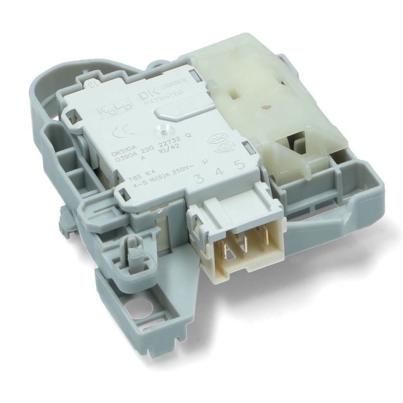 Electronice si Electrocasnice - Masini si uscatoare de rufe - Accesorii masini de spalat si uscatoare - Incuietoare electrica DKS10620 usa hublou masina de spalat AEG, Electrolux 8084553067 compatibila - Infinity.ro
