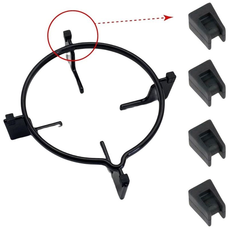 Electronice si Electrocasnice - Aragazuri, cuptoare si hote - Accesorii aragazuri, cuptoare si hote - Accesorii cuptoare si plite - Suport de bază din cauciug pentru gratar ochi plita C00890168 Beko 155261022 - Infinity.ro