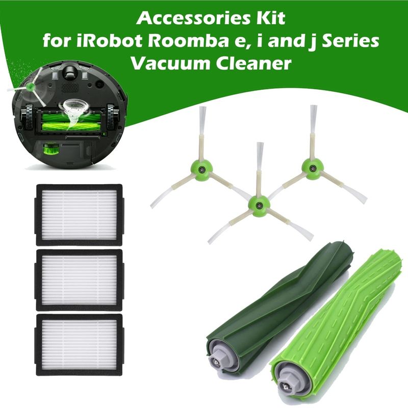 Electronice si Electrocasnice - Ingrijirea locuintei - Accesorii aparate pentru ingrijirea locuintei - Kit accesorii pentru IRobot Roomba i7 Series i7+ i7 Plus E5 E6 E7 - Infinity.ro