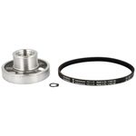 Electronice si Electrocasnice - Masini si uscatoare de rufe - Accesorii masini de spalat si uscatoare - Rola fulie reductor si curea uscator rufe C00865070 Beko 492204404 Original - Infinity.ro