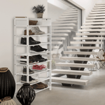 Casa si Gradina - Mobilier - Organizare si depozitare - Organizator incaltaminte - Suport pentru pantofi, 7 polite, alba, KATLEY - Infinity.ro