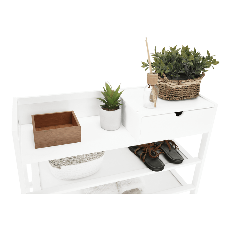 Casa si Gradina - Mobilier - Organizare si depozitare - Organizator incaltaminte - Suport pentru pantofi, 7 polite, alba, KATLEY - Infinity.ro