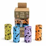 Petshop - Ingrijire si Igiena - Litiere si accesorii - Accesorii litiere - Set 4 saci igienici, 80 de pungute, pentru caini, Pets Collection - Infinity.ro