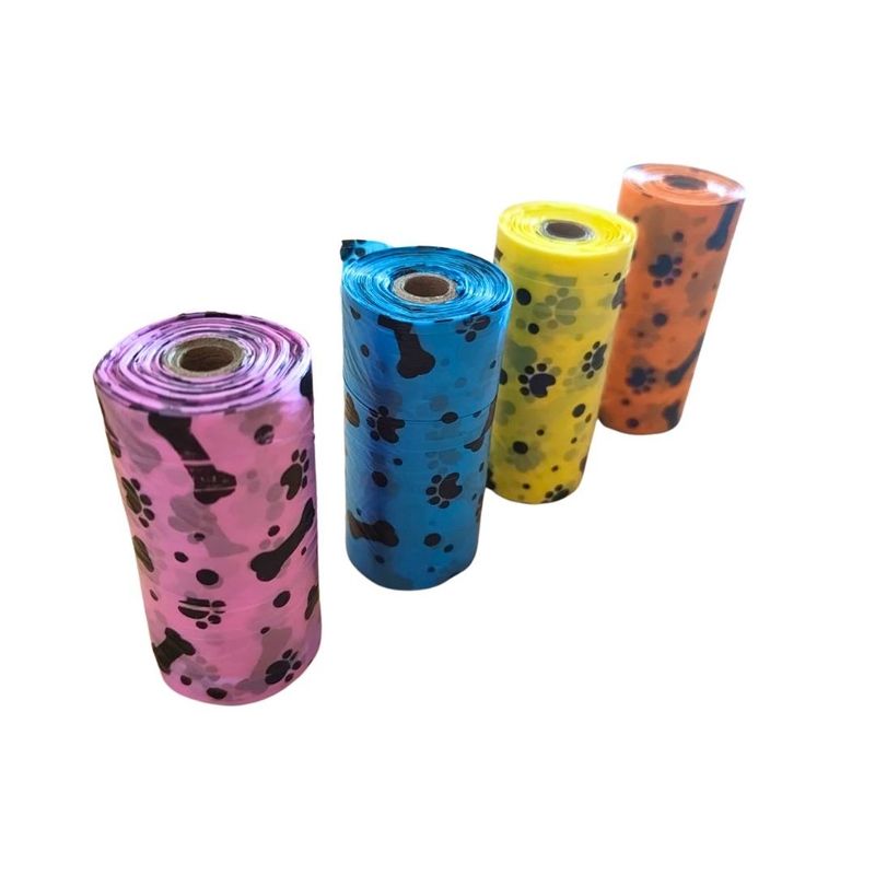 Petshop - Ingrijire si Igiena - Litiere si accesorii - Accesorii litiere - Set 4 saci igienici, 80 de pungute, pentru caini, Pets Collection - Infinity.ro
