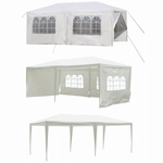 Casa si Gradina - Gradina si terasa - Umbrele si pavilioane - Corturi evenimente - Cort de gradina pentru party, alb, 3x6 m, TEKNO TYP 2 - Infinity.ro