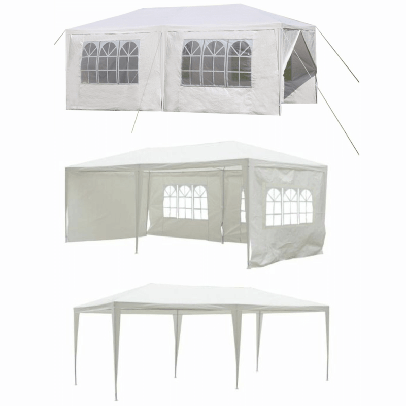 Casa si Gradina - Gradina si terasa - Umbrele si pavilioane - Corturi evenimente - Cort de gradina pentru party, alb, 3x6 m, TEKNO TYP 2 - Infinity.ro