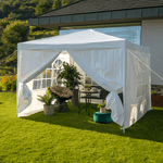 Casa si Gradina - Gradina si terasa - Umbrele si pavilioane - Corturi evenimente - Cort de gradina pentru party, alb, 3x3 m, TEKNO TYP 1 - Infinity.ro