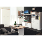 Casa si Gradina - Mobilier - Biblioteci si rafturi - Etajere - Etajera inalta, alb/stejar sonoma, TOPTY TYP 06 - Infinity.ro