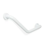 Casa si Gradina - Sanitare - Suporturi si accesorii baie - Accesorii baie - Maner siguranta baie inox 45 grade, bara sprijin cada si dus, suport perete 25+25 cm - Infinity.ro