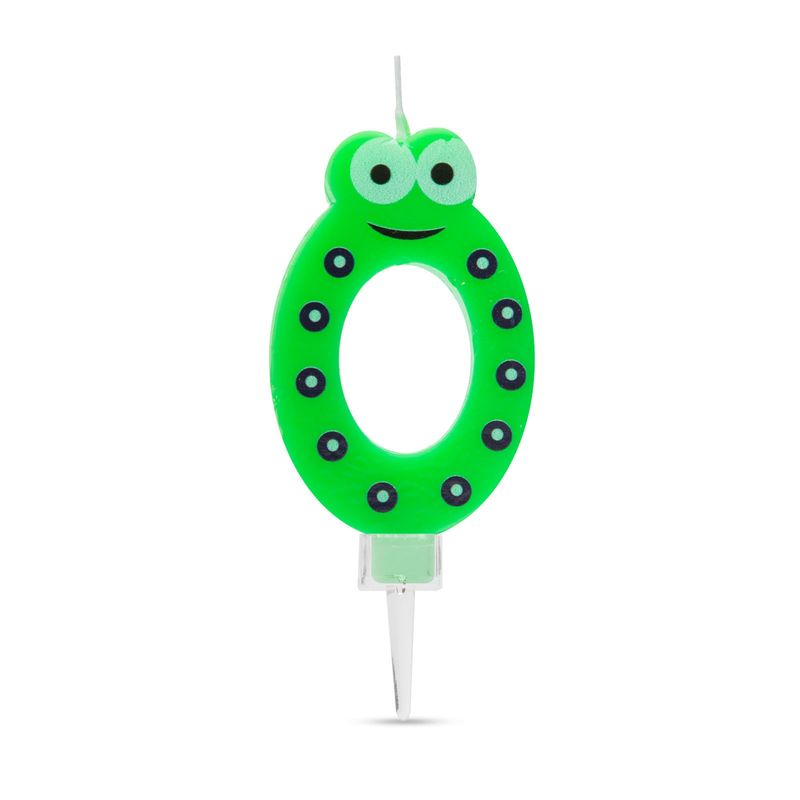 Casa si Gradina - Decoratiuni - Decoratiuni petrecere - Accesorii pentru petrecere - Lumanare tort, dimensiune 7x4 cm, numar 0, pentru decor, petrecere - Infinity.ro