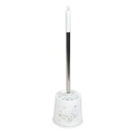 Casa si Gradina - Sanitare - Obiecte sanitare - Accesorii vase de toaleta - Perie WC cu suport, set perie toaleta cu suport alb, perie curatare toaleta 49 cm - Infinity.ro