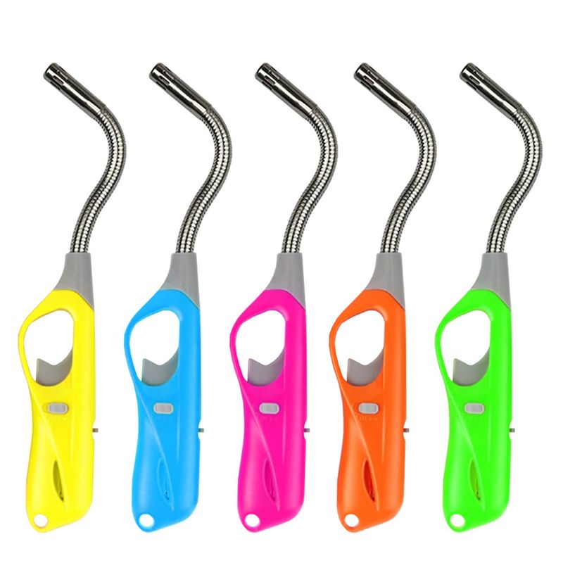 Casa si Gradina - Bucatarie si vesela - Ustensile bucatarie - Aprinzatoare aragaz - Bricheta gaz flexibila 26 cm, reincarcabila, pentru aragaz si gratar, siguranta inclusa - Infinity.ro