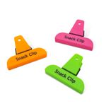 Casa si Gradina - Bucatarie si vesela - Organizare si depozitare bucatarie - Cutii alimentare - Set cleme inchidere pungi, 75 x 55 mm, anti umezeala, pastreaza prospetime, reutilizabile - Infinity.ro
