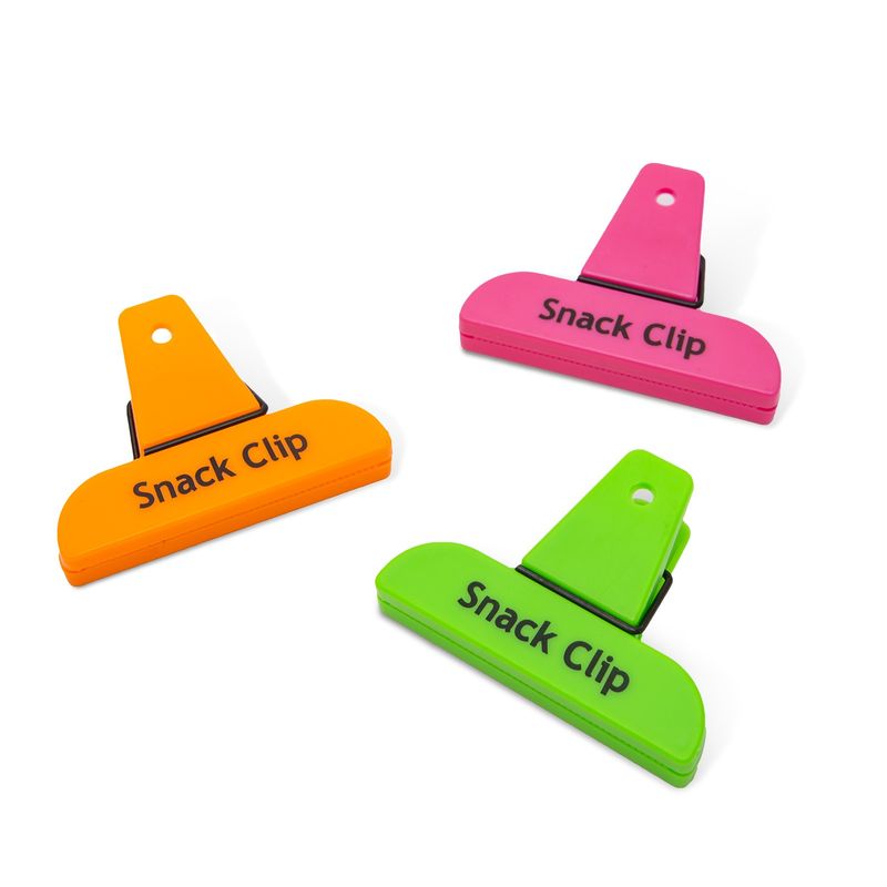 Casa si Gradina - Bucatarie si vesela - Organizare si depozitare bucatarie - Cutii alimentare - Set cleme inchidere pungi, 75 x 55 mm, anti umezeala, pastreaza prospetime, reutilizabile - Infinity.ro
