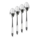 Casa si Gradina - Bucatarie si vesela - Vesela si tacamuri - Tacamuri si seturi - Set 4 linguri inox, 18.8 cm, design elegant, otel inoxidabil - Infinity.ro
