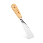 Casa si Gradina - Constructii - Vopsea si tencuieli - Unelte de vopsit si tencuit - Spatula pentru Vopsit cu Lama din Otel Inoxidabil si Maner din Lemn, 40 mm - Infinity.ro