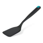 Casa si Gradina - Bucatarie si vesela - Ustensile bucatarie - Pensule, spatule si teluri bucatarie - Spatula bucatarie Baker's Secret nylon negru 32.2 x 8.1 x 2.9 cm, rezistenta la caldura pentru tigai antiaderente - Infinity.ro