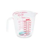 Casa si Gradina - Bucatarie si vesela - Ustensile bucatarie - Ustensile de masurat de bucatarie - Cana gradata Baker's Secret 360 ml plastic transparent, recipient masurare cu gradatii ml oz cup - Infinity.ro