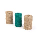 Casa si Gradina - Constructii - Feronerie si accesorii - Sfoara si lanturi - Set sfoara naturala, 3 x 35 m, sfoara canepa pentru legat plante, gradina si uz gospodaresc - Infinity.ro
