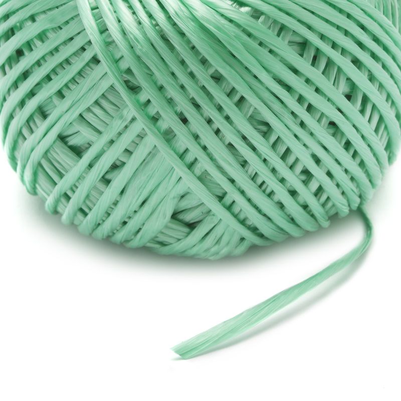 Casa si Gradina - Constructii - Feronerie si accesorii - Sfoara si lanturi - Sfoara gradina 50 m, fir legat plante 1 mm, sfoara PP verde pentru legare plante si gradinarit - Infinity.ro
